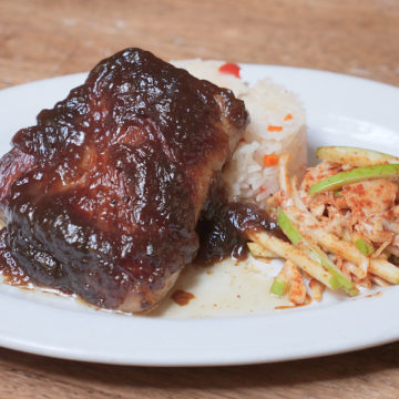 Korean Braised Pork Belly